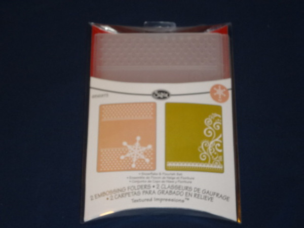 Embossingfolderset Sizzix Snowflake & Flourish Set