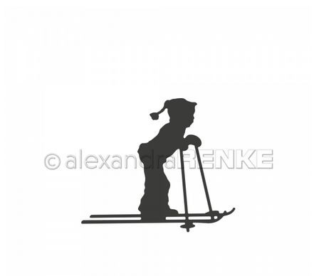 alexandraRENKE Stanzschablone / Die Skijunge