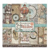 Stamperia 8x8 Paper Pack Sir Vagabond Stamperia 8x8 Paper Pack Sir Vagabond