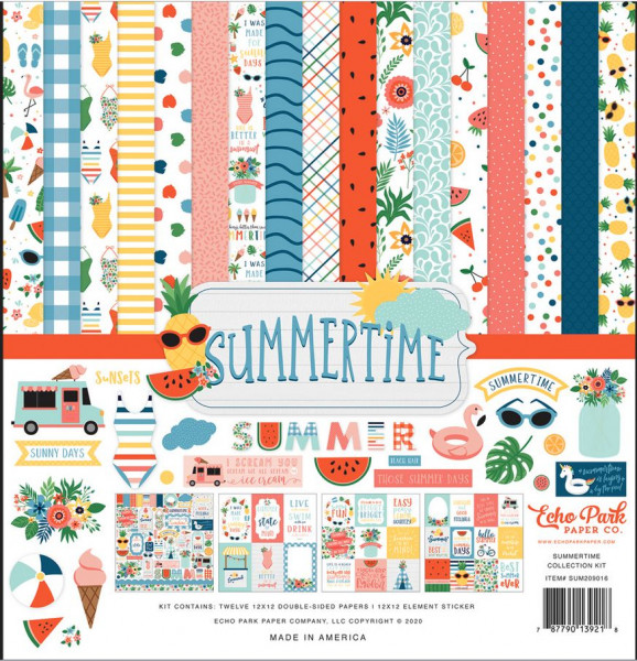 Echo park Collection Kit Summertime 12x12