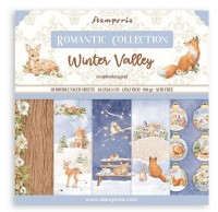 Stamperia Paper Pack 12x12 Winter Valley Stamperia Paper Pack 12x12 Winter Valley
