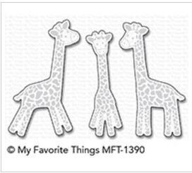 My Favorite Things Die-Namics Playful Giraffes Stanzschablonen