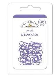 doodlebug mini paperclips lilac Stück