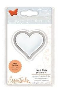 Tonic Studios Heart Die & Shaker Set