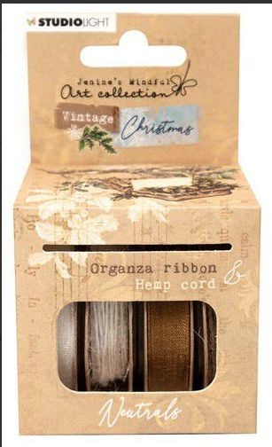 Studio Light Ribbon Vintage Weihnachten Nr. 04 JMA-VC-RIB04 63x60mm