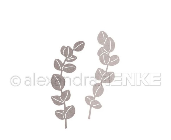 alexandraRENKE Stanzschablone 'Eukalyptuszweige Duo'