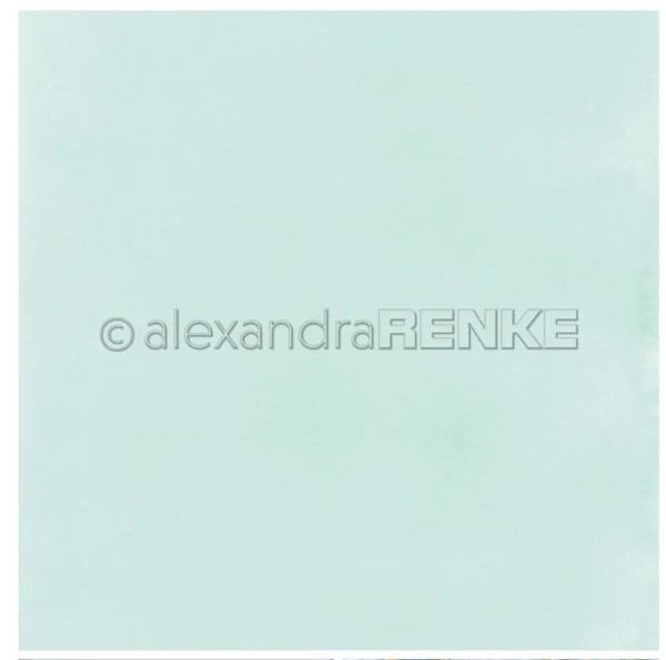 AlexandraRENKE Designpapier 'Mimi Summer Special Leuchtend Aqua' 200g/m²