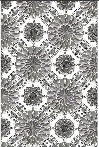 Sizzix 3-D Texture Fades Mini Embossing Folder - Mini Kaleidoscope 665636 Tim Holtz