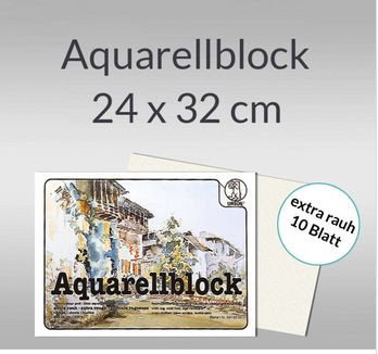 Ursus Aquarellblock 24 x 32 cm