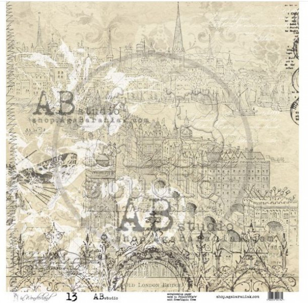 AB Studio Scrapbookpapier in Wonderland page 13/14