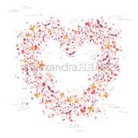 alexandraRENKE Designpapier Glücks- Schmetterling Kranz alexandraRENKE Designpapier Glücks- Schmetterling Kranz