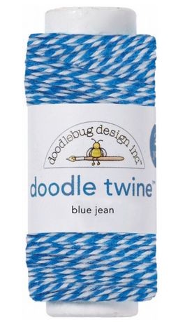 doodlebug doodle twine blue jean Bakerstwine