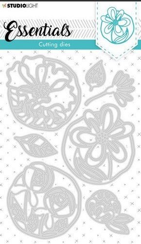 Studio Light Cutting Die Flowers Essentials nr.108 SL-ES-CD108 105x148mm