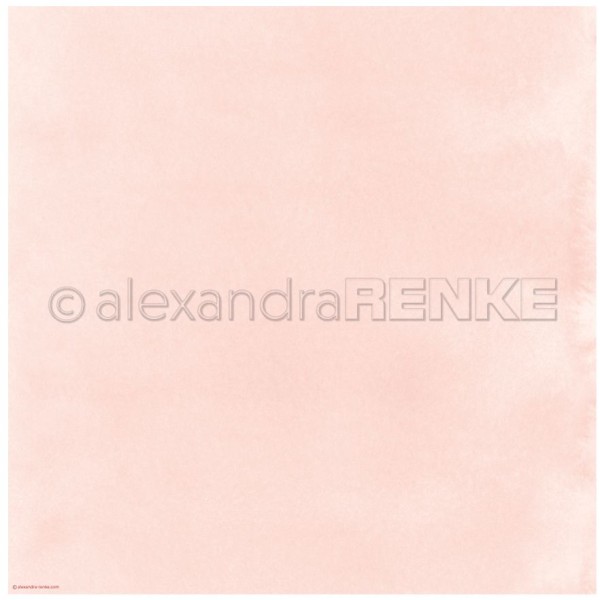 alexandraRENKE Designpapier 'Mimis Kollektion Aquarell rosa'
