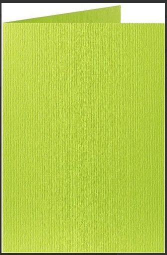 Papicolor Doppelkarte A6 appel grün 200gr-SB 6 St 309967 - 105x148 mm