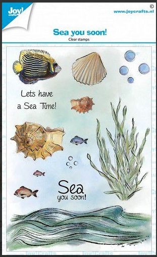 Joy! Crafts Clearstamp A6 - Sea you soon! - Meer