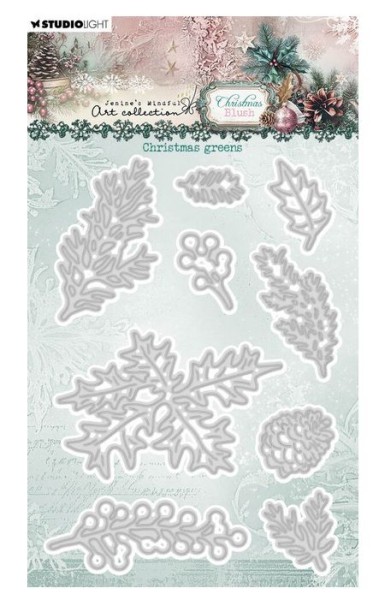 StudioLight Christmas Blush Cutting Die / Stanzschablonen Christmas Greens