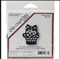 die-namites Stanszchablone Sommerkorb / Summer-Basket