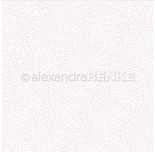 AlexandraRENKE Designpapier Blush Punkte Muster