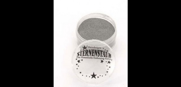 Sternenstaub Embossingpulver silber