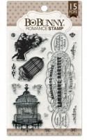 BoBunny Clear Stamps Romance #12105608 BoBunny Clear Stamps Romance #12105608
