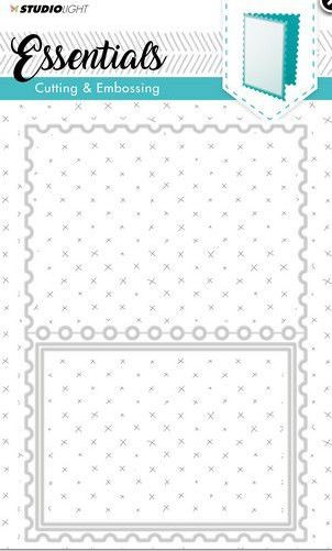 StudioLight Essentials Karte mit Wellenrand Nr. 167