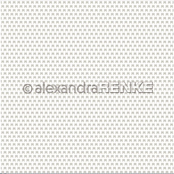 alexandraRENKE Designpapier 'Flügel Rapport helles Rauchgrün'