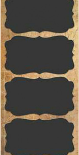 Ursus Blackboard Sticker Rechteck geschwungen 8 Sticker 41010004