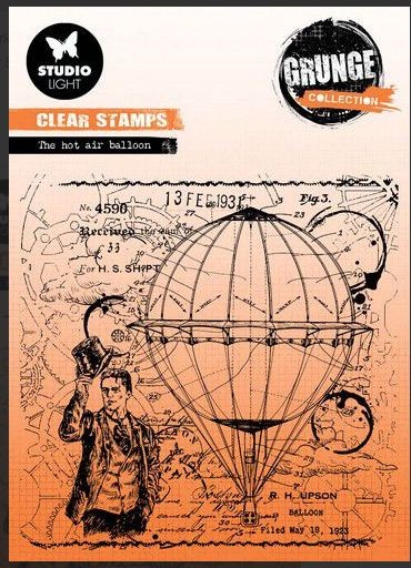 Studio Light Clear Stamps Grunge Collection Nr. 513 122 x 122 mm