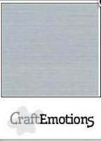 CraftEmotions 10 Blatt Cardstock mit Leinenstruktur grau CraftEmotions 10 Blatt Cardstock mit Leinenstruktur grau