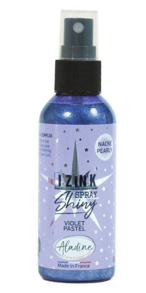 aladine Izink spray shiny violet pastel