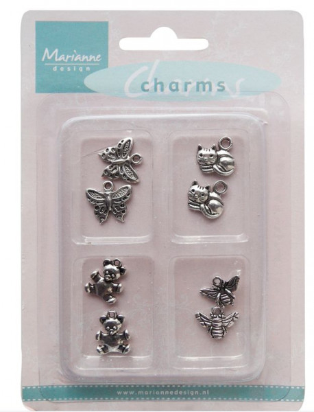 Marianne Design Charms Animals 8 Stück