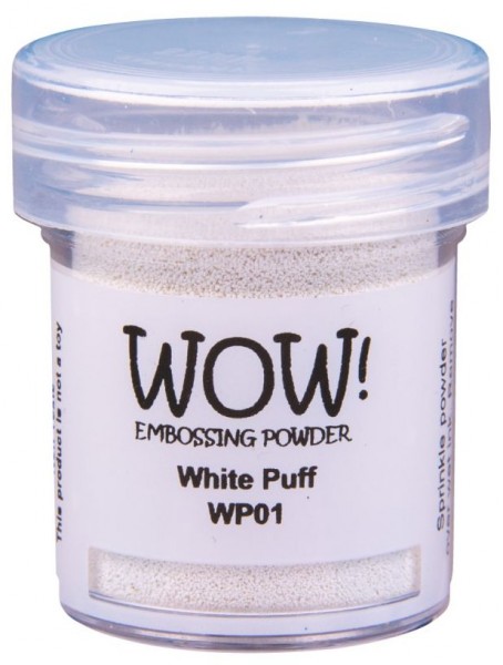 WOW! Embossingpulver White puff
