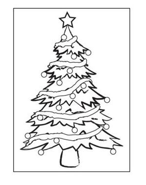 Embossingfolder Darice Christmas Tree / Weihnachtsbaum 1215-156