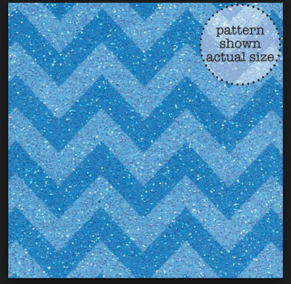 doodlebug chevron sugar coated cardstock blue Jean 4085