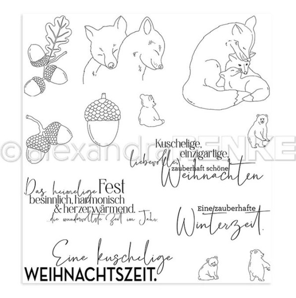 AlexandraRENKE Clear Stamps Zauberhafte Weihnachtszeit