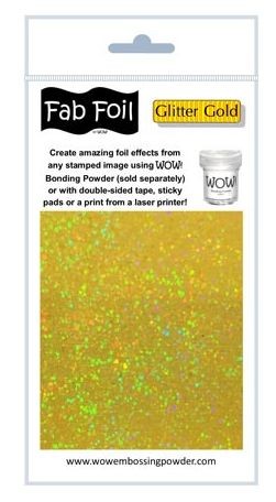 WOW! Fabolous Foil glitter gold