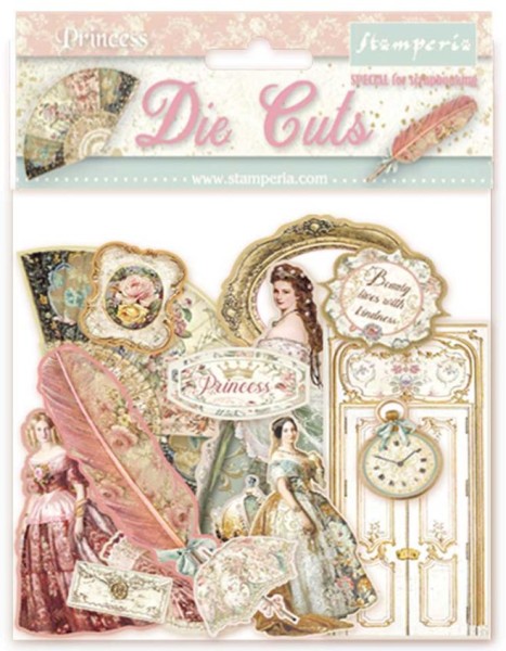 Stamperia Die-Cuts assorted Princess