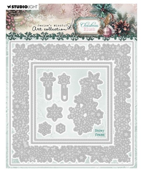 StudioLight Christmas Blush Cutting Die / Stanzschablonen Snowy Frame