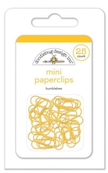 doodlebug mini paperclips bumblebee