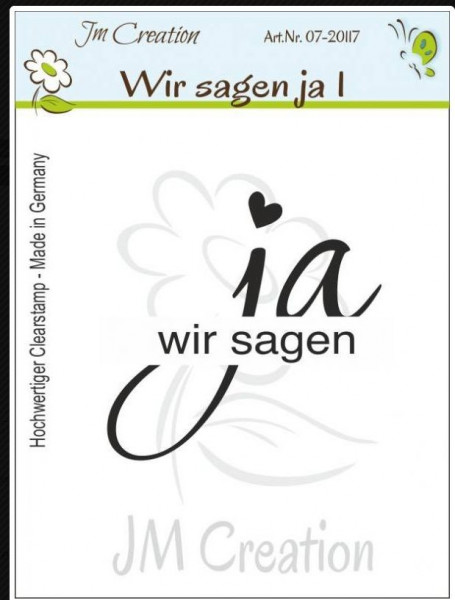 JM Creation Wir sagen ja 07-20117