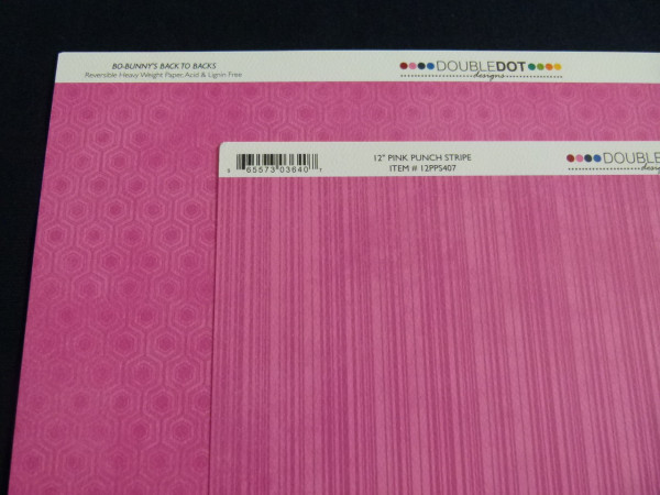 BoBunny Pink Punch Stripe #12PPS407