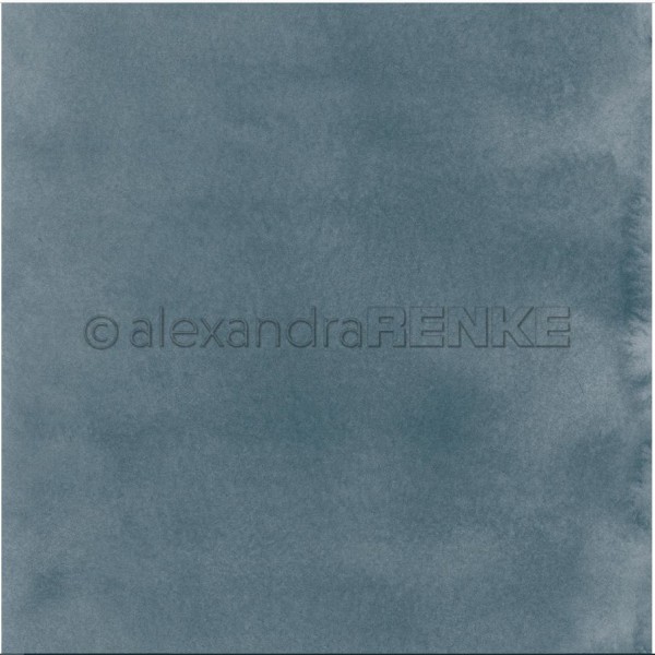 alexandraRENKE Designpapier Mimi Dämmerblau gesättigt