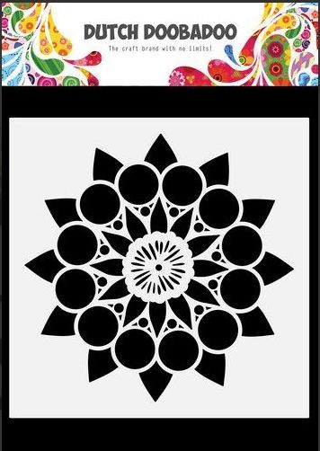 Dutch Doobadoo Dutch Mask Art Doodle Mandala 2 470.784.035 148x148mm