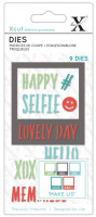XCut Mini Stanzschablonenset XCU504085 Poloroid Rahmen und Grußbotschaften XCut Mini Stanzschablonenset XCU504085 Poloroid Rahmen und Grußbotschaften