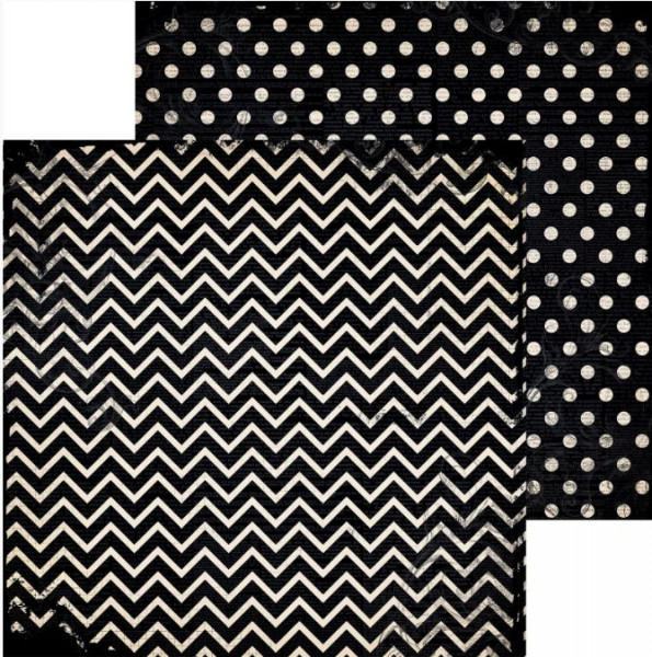 BoBunny Double Dot Licorice Chevron