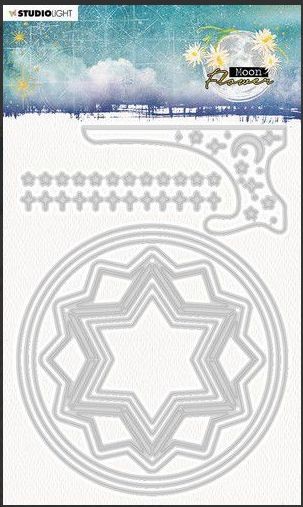 Studio Light Cutting Die Moon Flower nr.139 SL-MFL-CD139 105x148 mm