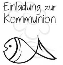 JM Creation Clear Stamps Einladung Fisch Kommunion 07-00060