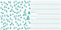 Dini Design Scrappapier Bäume - Streifen 30,5x30,5cm #4015 Dini Design Scrappapier Bäume - Streifen 30,5x30,5cm #4015