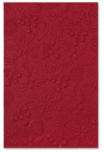 Sizzix Multi-Level Textured Impr.s Emb. Folder Winter Pattern 665972 Jennifer Ogborn